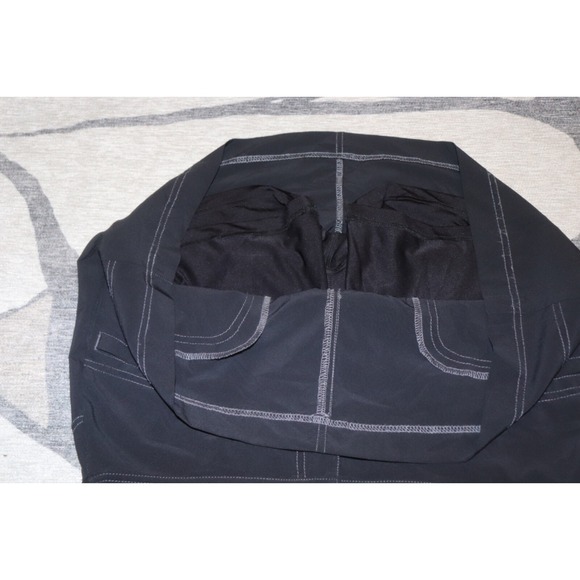 prAna Lena Athletic Skort Skirt Stretch Black Activewear Women's Size 8 - Picture 6 of 6